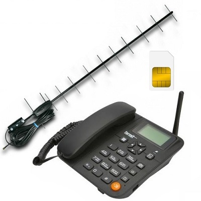 Termit FixPhone v2 rev.3.1.0 с Антенной Стационарный сотовый телефон GSM под сим карту