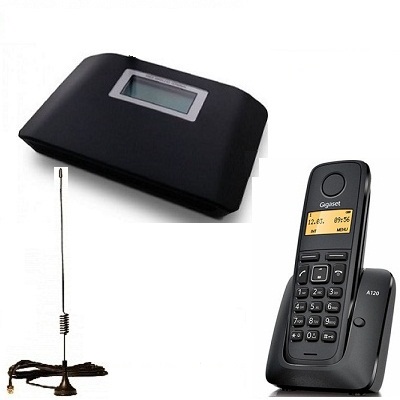 Комплект ShopCarry SIM v231 стационарный сотовый радио DECT телефон GSM