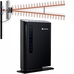 Huawei E5172As-22 3G 4G LTE WiFi роутер с широкополосной направленной антенной 16 дб и 10 метров кабеля