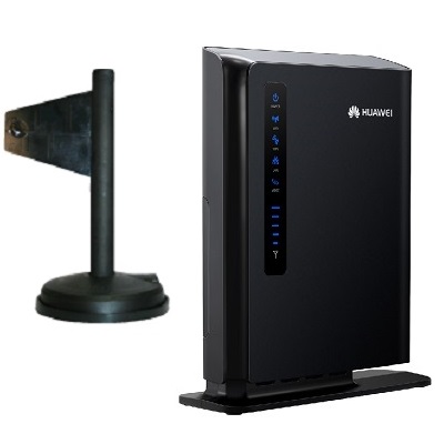 4G LTE 3G GSM Wi-Fi роутер сотовый с антенной равнонаправленной широкополосной купить Huawei E5172As-22 стационарный под сим карту