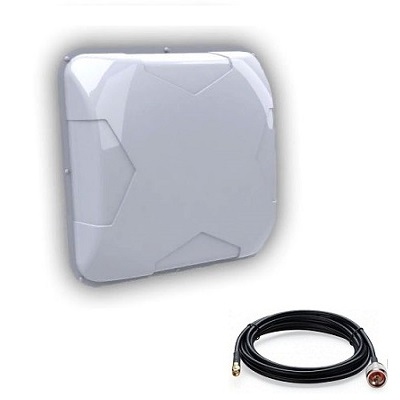 Antex NITSA-5 антенна внешняя 2G/3G/4G/WIFI LTE широкополосная панельная с кабель 10м sma купить предназначена для использования в комплекте c сотовыми телефонами, модемами или репитерами