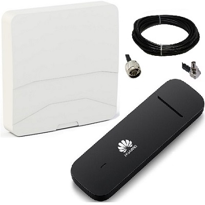 Shopcarry M3372n комплект Usb модем 4g 3g gsm с антенной уличной