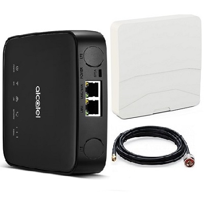 ShopCarry RA40N Роутер 4G 3G GSM WIFI RJ-45 с антенной направленной уличной Комплект