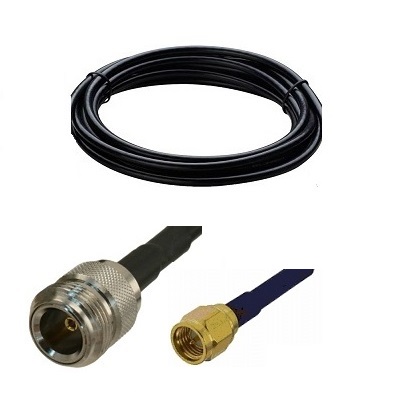 Кабель 1 метр Rg-58 Sma-male и N-female разъемы кабельная сборка Shopcarry