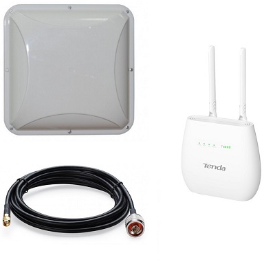Tenda 4g680 v2 4g 3g Sim роутер Wifi с Антенной уличной