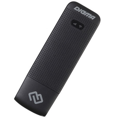 Digma Dongle Dw1961 3g/4g Модем Wifi черный