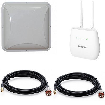 Tenda 4g680 v2 4g 3g Sim роутер Wifi с Уличная Антенной 4g 3g Mimo