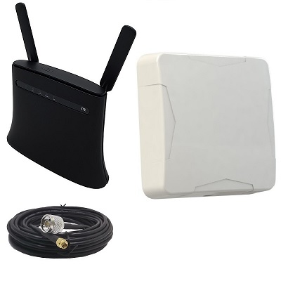 Zte Mf283 с внешней уличной антенной 3g/4g nitsa-5 Роутер под Sim-карту